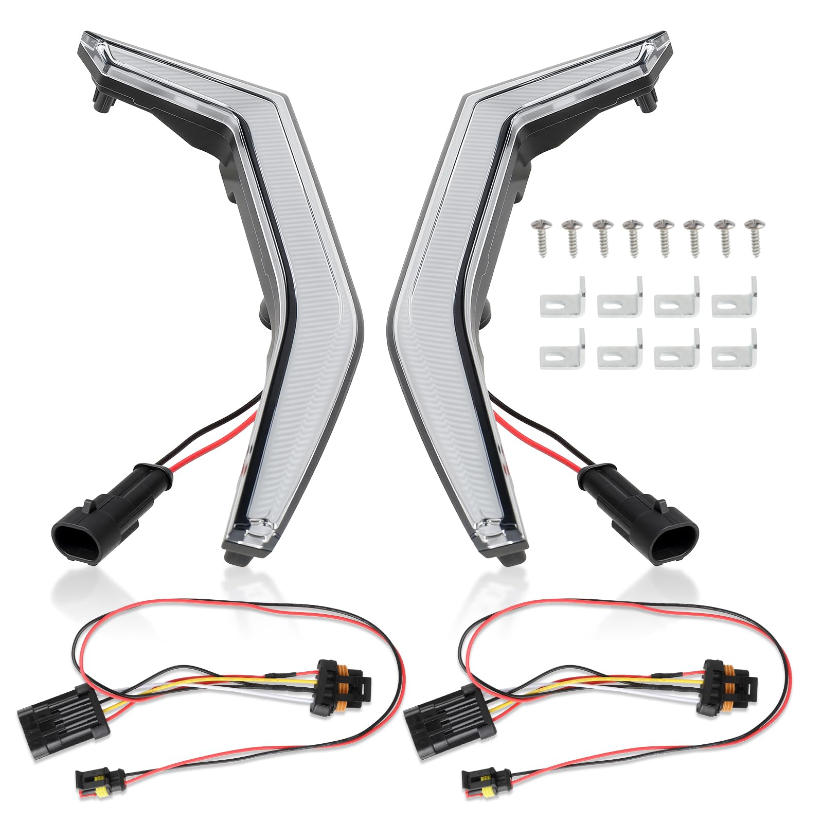 Amazon.com: GoaMotors Pair LED Turn Signal Light UTV ATV, Fang